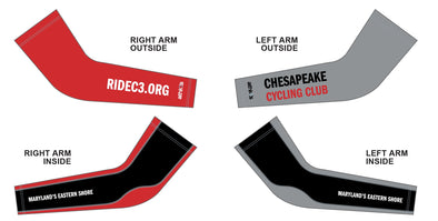 Chase Arm Warmer - C3 Chesapeake Cycling Club