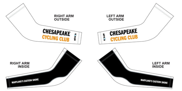 Chase Arm Warmer Lite  - C3 Chesapeake Cycling Club