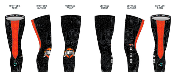 Chase Knee Warmer - Rebels