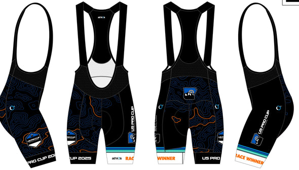 Split-Zero Bib-Short Men's - US PRO CUP Fayetteville Race Winner