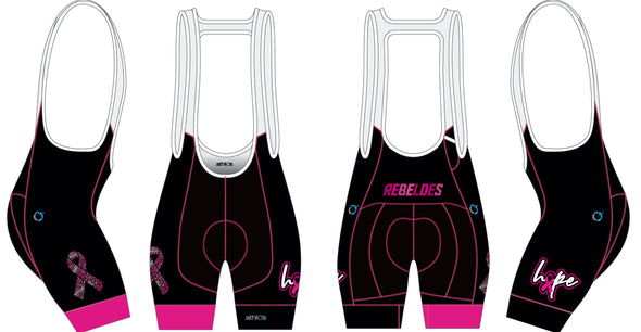 Split-Zero Bib-Short- Short Women's - Rebeldes