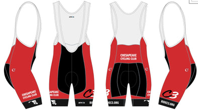 Squad One Bib-Short Men's - C3 Chesapeake Cycling Club