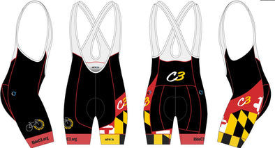 Squad One Bib-Short Women's - C3 Chesapeake Cycling Club