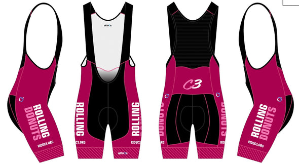 Breakaway Bib-Short Men's - C3 Chesapeake Cycling Club Rolling Donuts