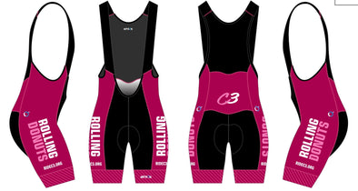 Breakaway Bib-Short Women's - C3 Chesapeake Cycling Club Rolling Donuts