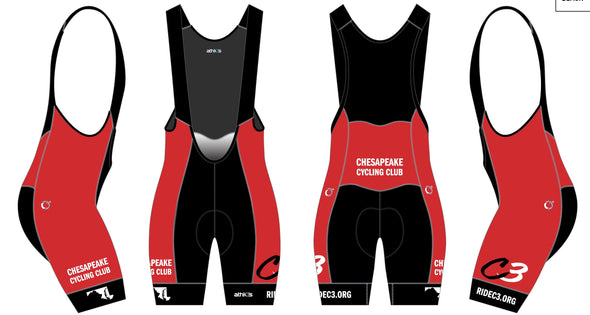 Breakaway Bib-Short Women's - C3 Chesapeake Cycling Club