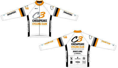 Breakaway Long Sleeve Jersey Men - C3 Chesapeake Cycling