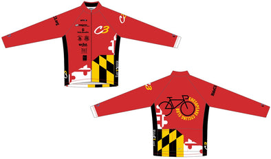 Breakaway Long Sleeve Jersey Men - C3 Chesapeake Cycling