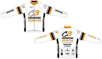 Breakaway Thermal Long Sleeve Jersey Men - C3 Chesapeake Cycling