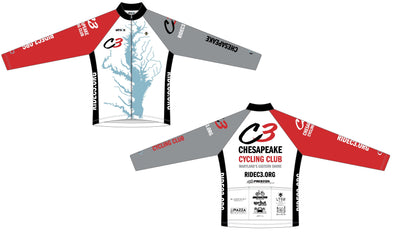 Breakaway Long Sleeve Jersey Women - C3 Chesapeake Cyclists