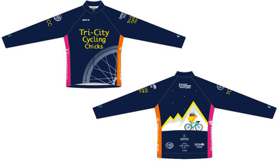 Breakaway Thermal Long Sleeve Jersey Women's - Tri City Cycling Chicks