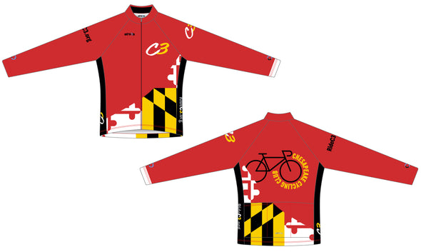 Breakaway Thermal Long Sleeve Jersey Women's - C3 Chesapeake Cycling