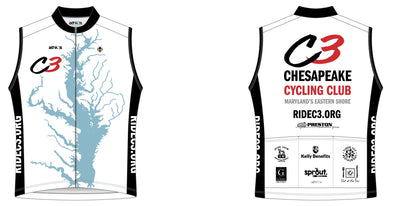 Squad One Sleeveless Jersey Women's - C3 Chesapeake Cycling Club