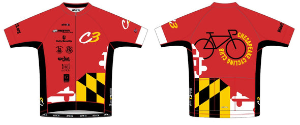 Breakaway Volta Jersey Women's - C3 Chesapeake Cycling Club