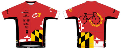 Breakaway Volta Jersey Men's - C3 Chesapeake Cycling Club