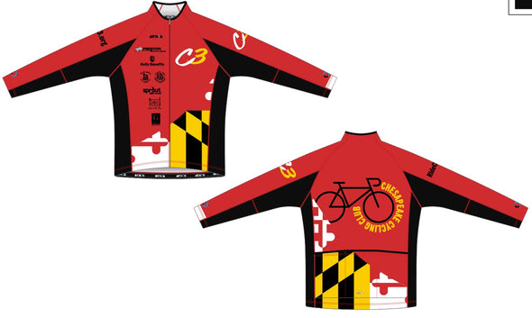 Elements Men's Thermal Shell - C3 Chesapeake Cycling Club