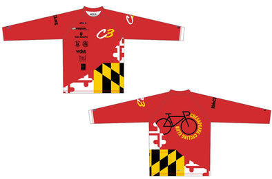 Core Tech-Tee L/S - C3 Chesapeake Cycling