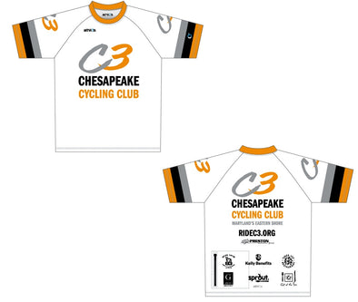 Core Tech-Tee S/S - C3 Chesapeake Cycling