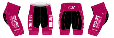 Breakaway Short Women's - C3 Chesapeake Cycling Club Rolling Donuts