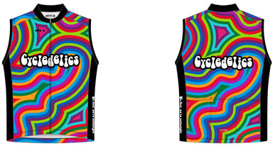 Squad One Sleeveless Jersey Mens - Cycledelics