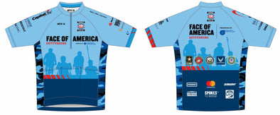 Squad-One Recumbent Jersey - Face of America