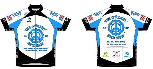 Blue Squad One Youth Jersey - The Cyclery Bike Shop