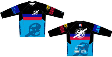 Gruve MTB Jersey 3/4 Sleeve  - Fingerlakes Crank Spinners