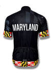 Back View of the Men's Maryland Squad One Cycling Jersey